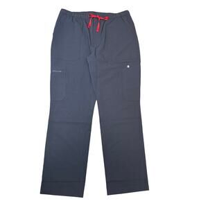 NWT Figs Cairo Cargo Scrub Pants CHARCOAL XL Tall
